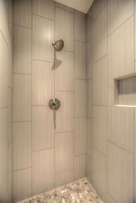 12x24 shower wall tile layout|Shower Designs Featuring Large Format Tiles 